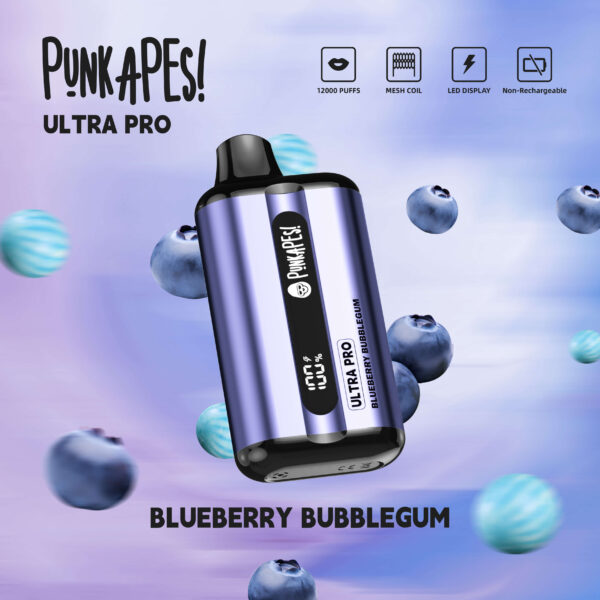 Punkapes Ultra Pro 12000 – Blueberry bubblegum