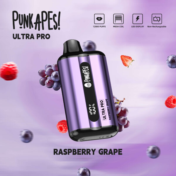 Punkapes Ultra Pro 12000 – Raspberry Grape
