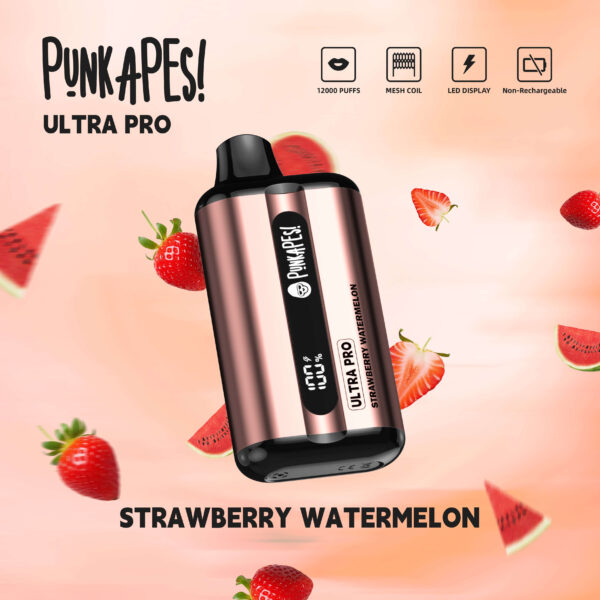 Punkapes Ultra Pro 12000 – Strawberry Watermelon