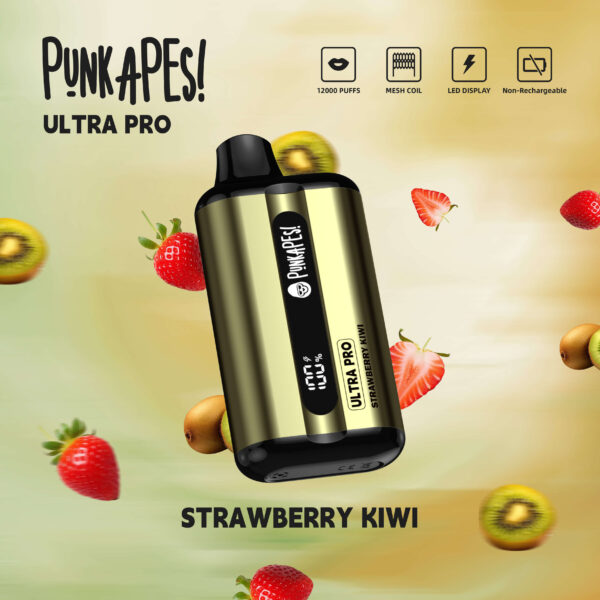 Punkapes Ultra Pro 12000 – Strawberry Kiwi