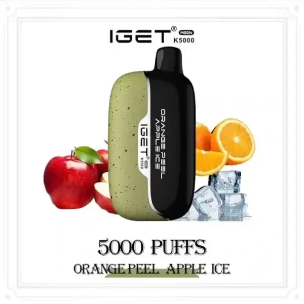 IGET MOON K5000 – Orange Peel Apple Ice