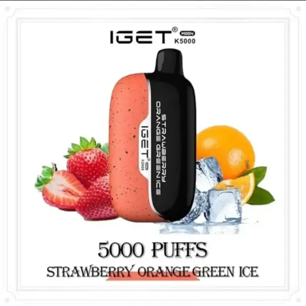 IGET MOON K5000 – Strawberry Orange Green Ice