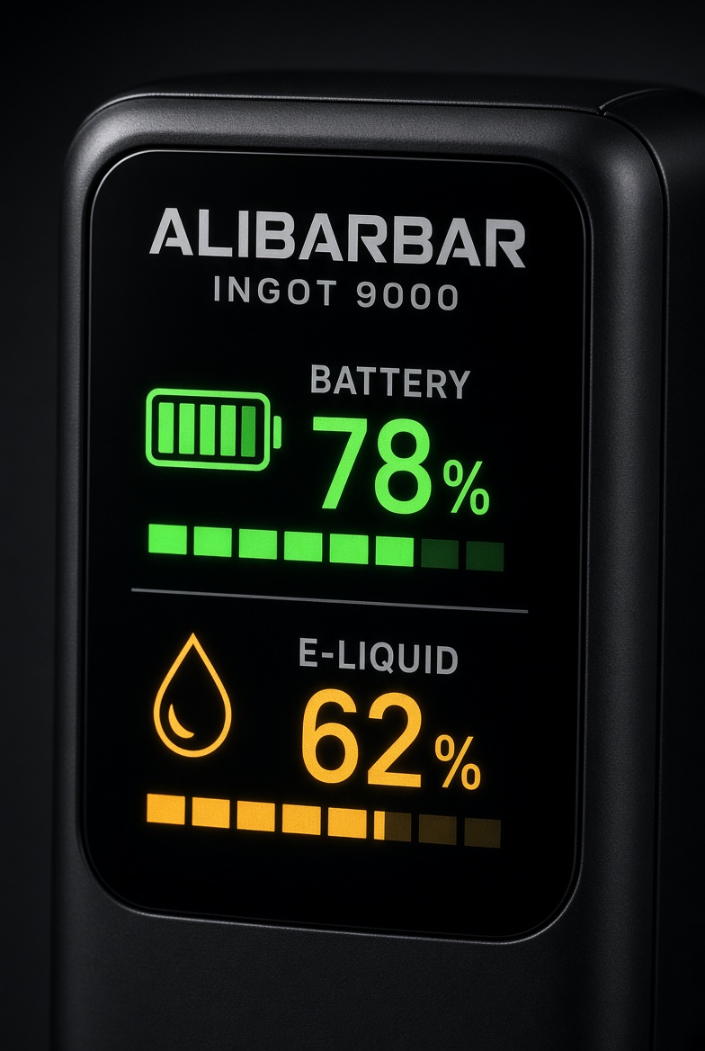 Alibarbar ingot 9000 led display